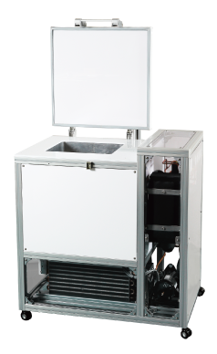 二次元冷凍装置を使用した保冷庫（実験機）